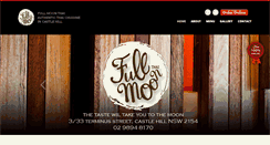 Desktop Screenshot of fullmoon-thai.com.au