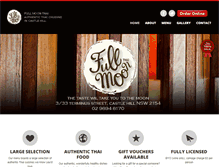 Tablet Screenshot of fullmoon-thai.com.au